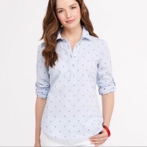 Vineyard Vines Popover Half Button Top